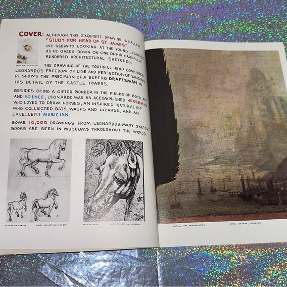 LEONARDO DA VINCI (ART FOR CHILDREN) By Ernest Raboff Paperback Book - Picture 3 of 7